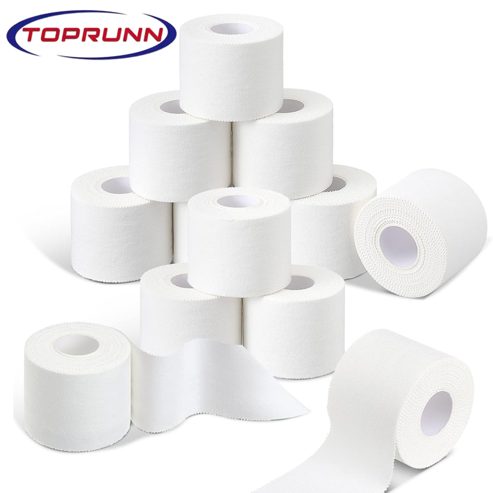 Kinesiology Tape Sports - 4 Roll White Self-Adhesive kinesiology Tape