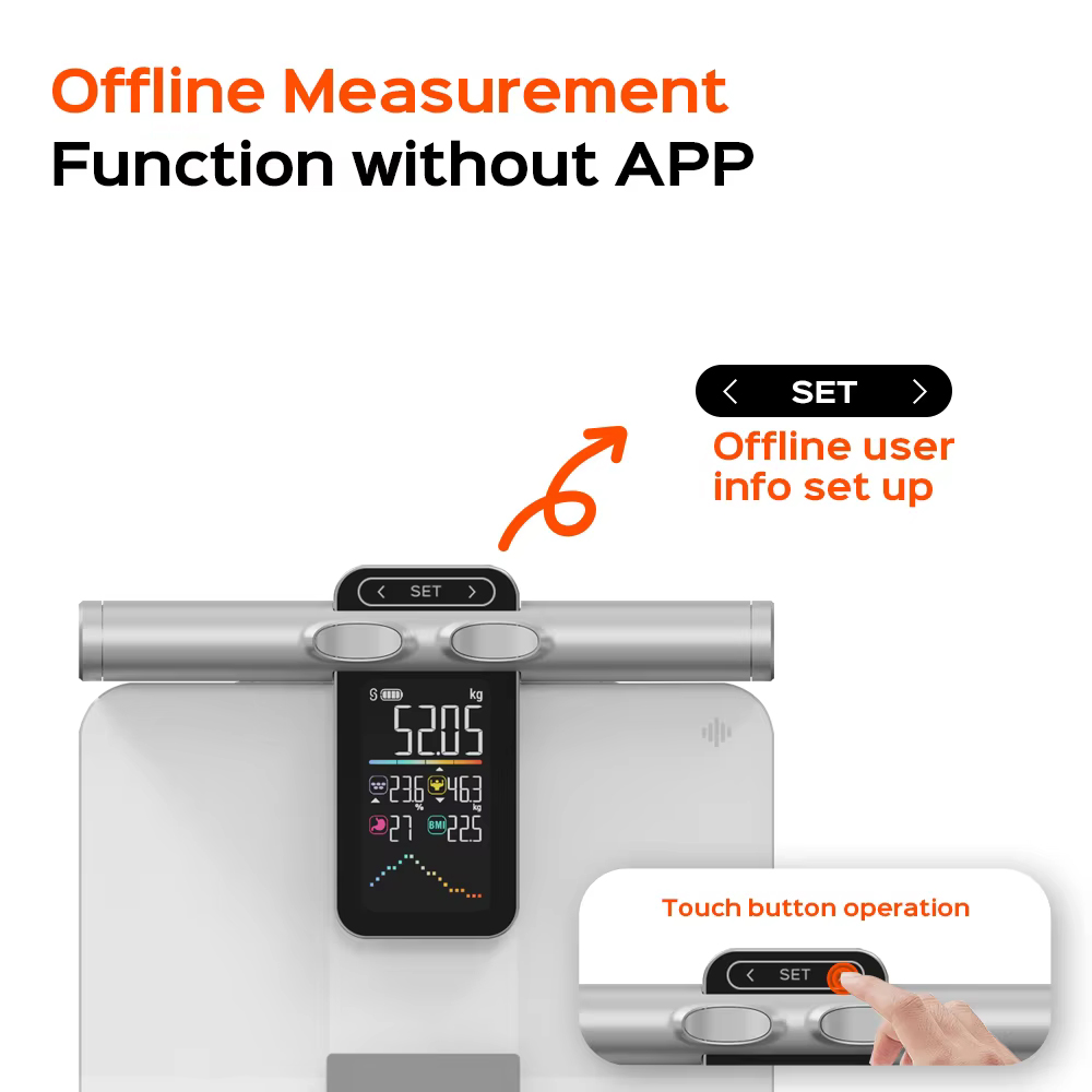 2025 New Offline Measurement F - огляд і ціна Digital Body Weight Scale