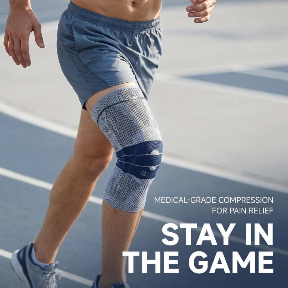 Luxury GenuTrain 8th Non‑Slip  - огляд і ціна Compression Knee Sleeve