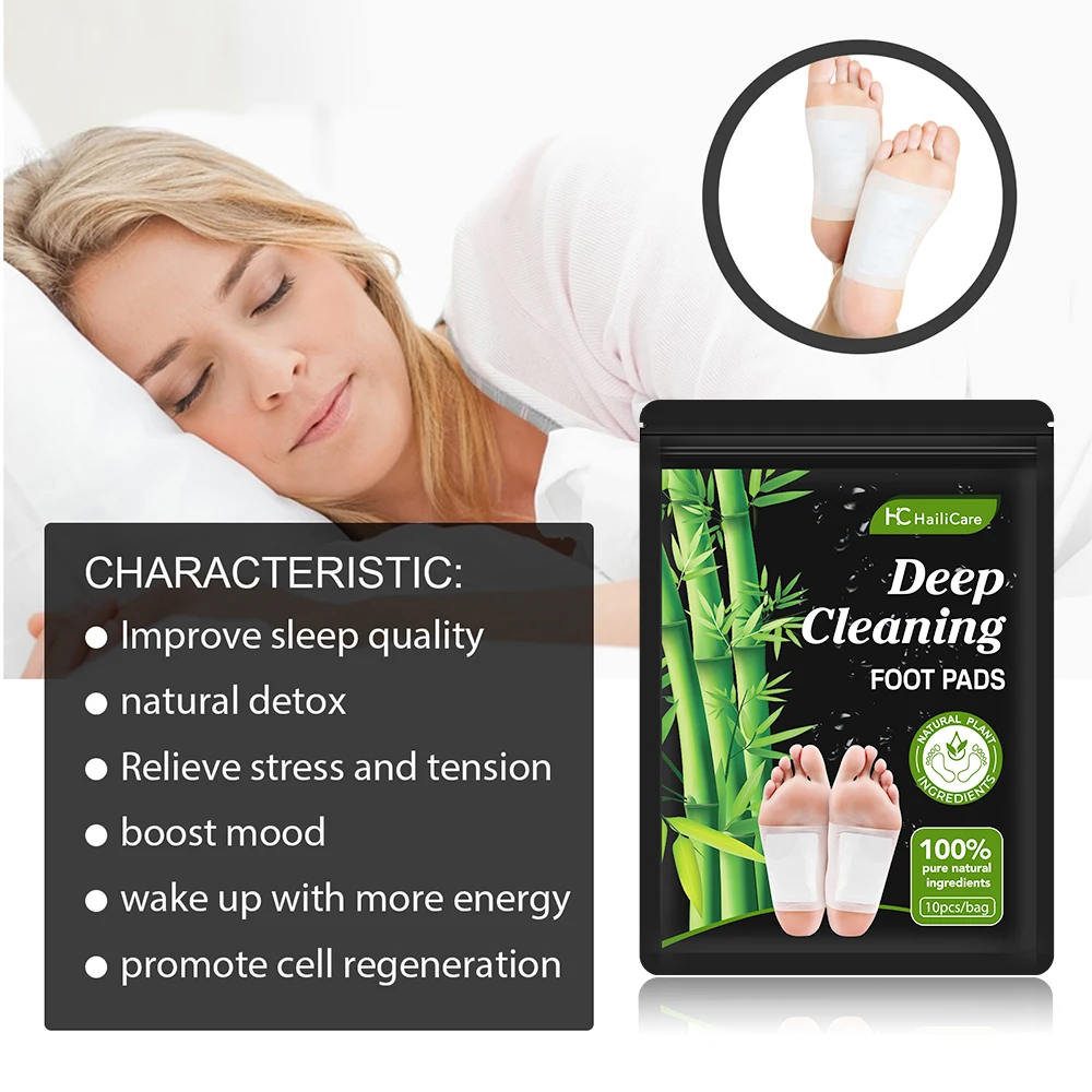 10Pcs/Bag Detox Foot Patches W - огляд і ціна Detox Foot Patch