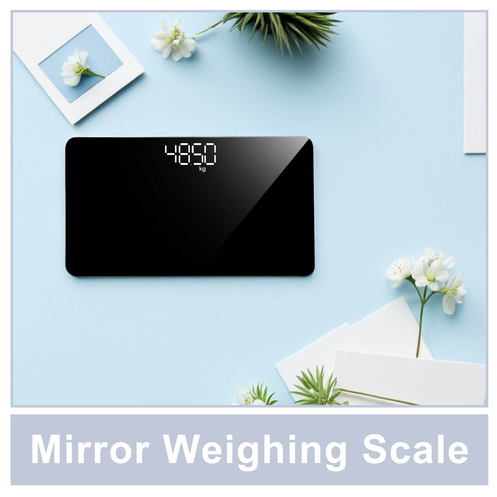 Portable Rechargeable Mirror E - огляд і ціна Digital Body Weight Scale