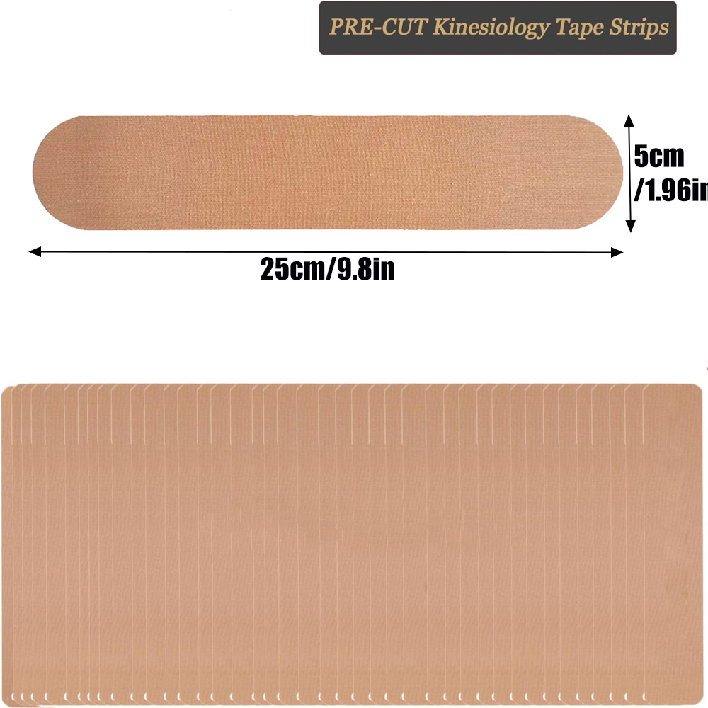 10 PCS Precut Kinesiology Tape - огляд і ціна Kinesiology Tape Sports