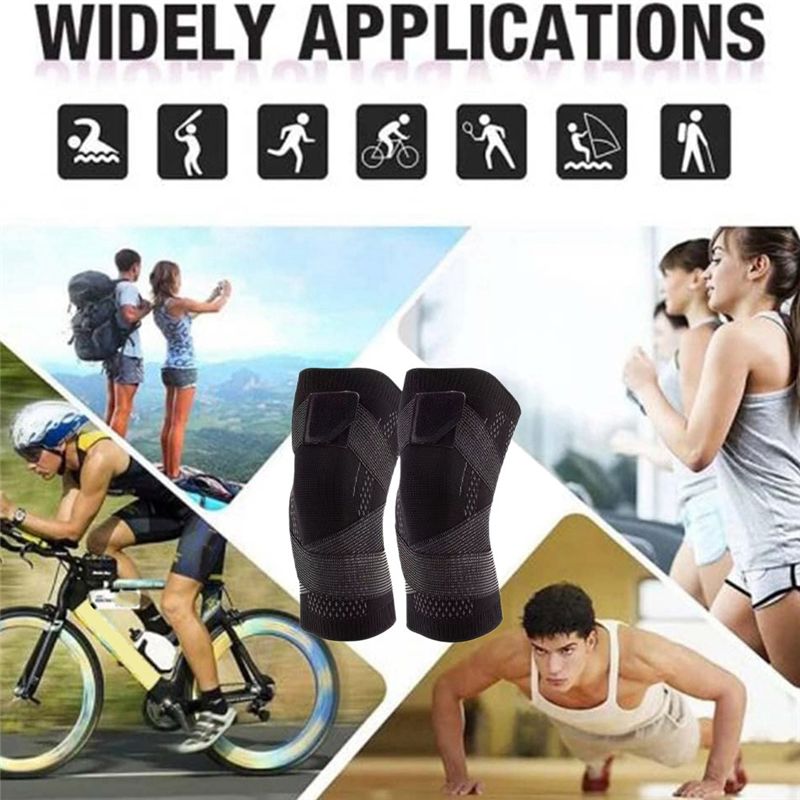 POPULAR-2 PCS Sports Unisex Kn - огляд і ціна Compression Knee Sleeve