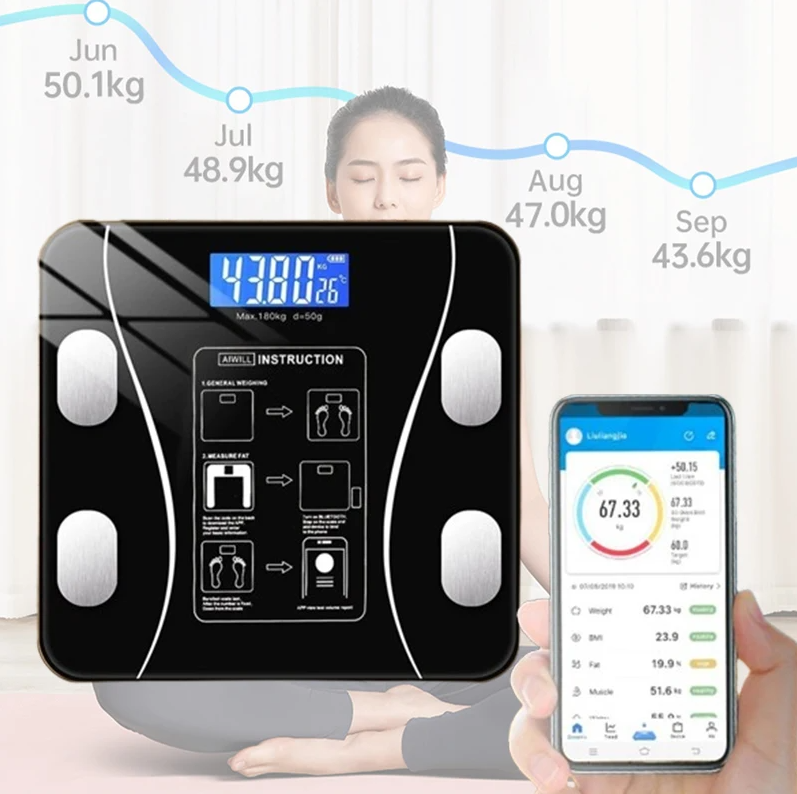 Smart USB Precise Digital Body - огляд і ціна Digital Body Weight Scale