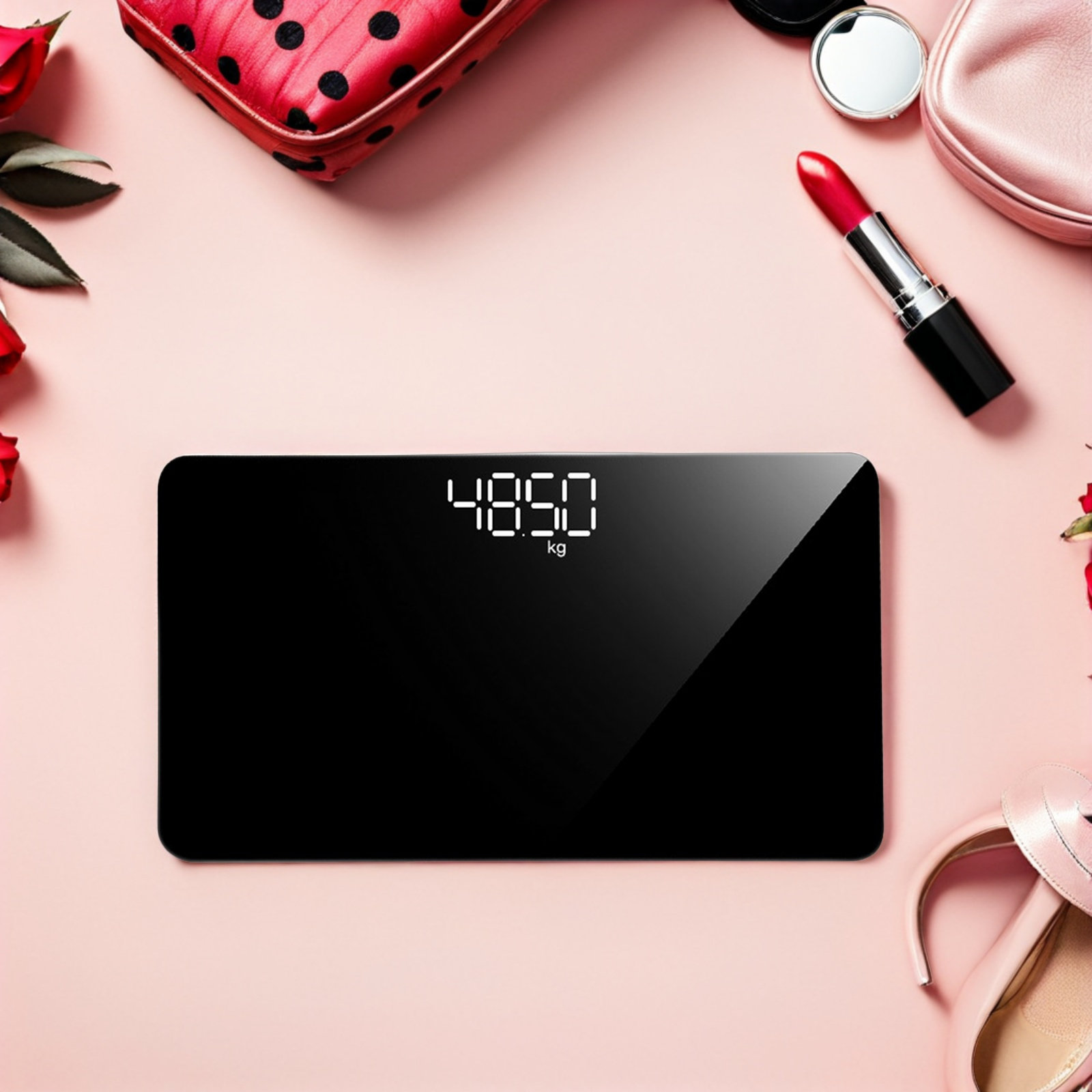 Portable Rechargeable Mirror E - огляд і ціна Digital Body Weight Scale