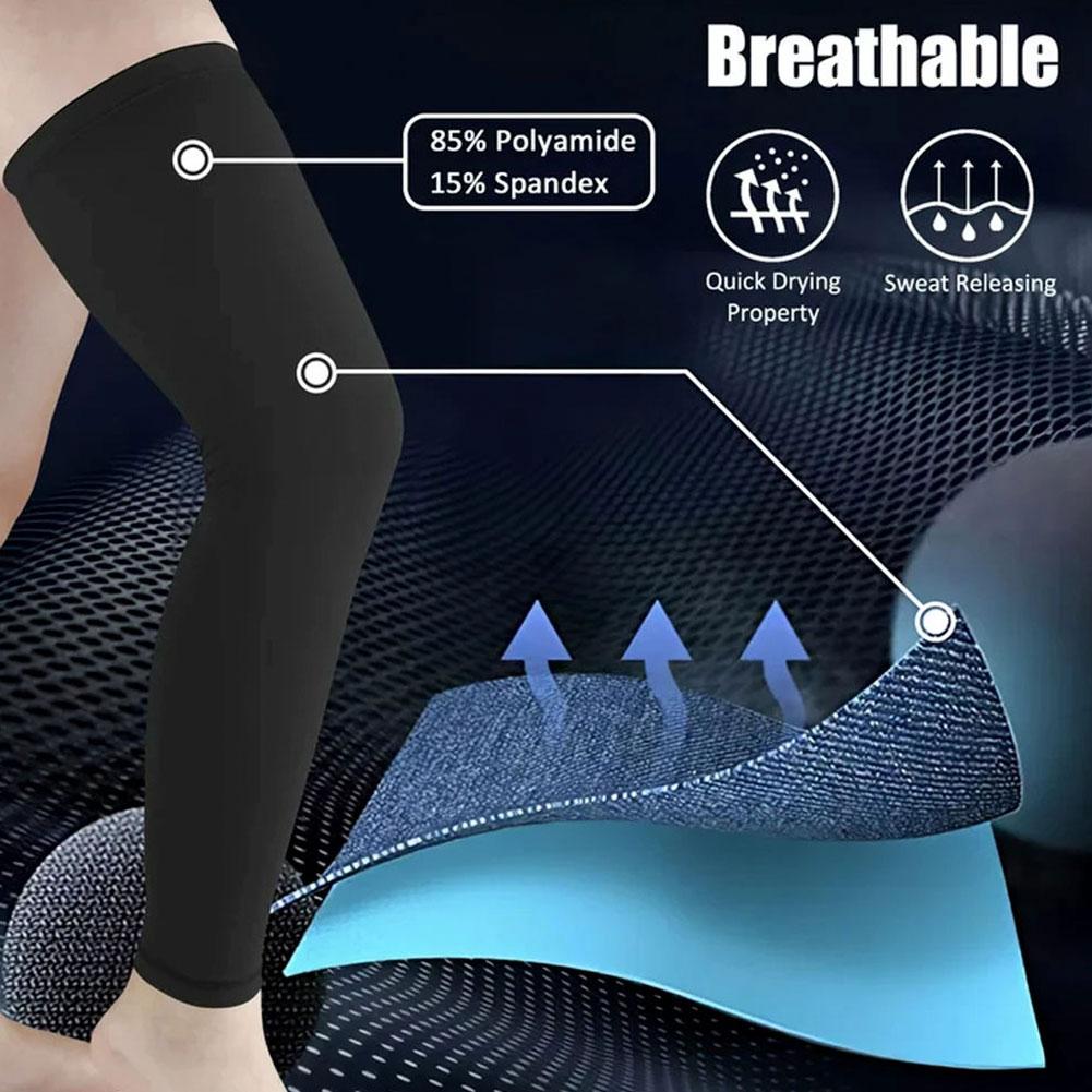 Sun Protection Leg Covers Leg  - огляд і ціна Compression Knee Sleeve