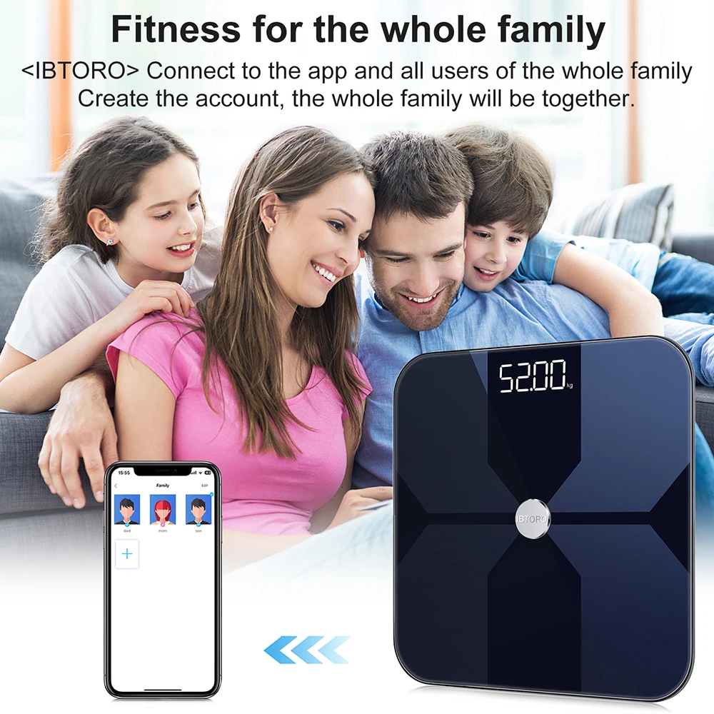 Body Fat Scale Wifi Home Preci - огляд і ціна Digital Body Weight Scale