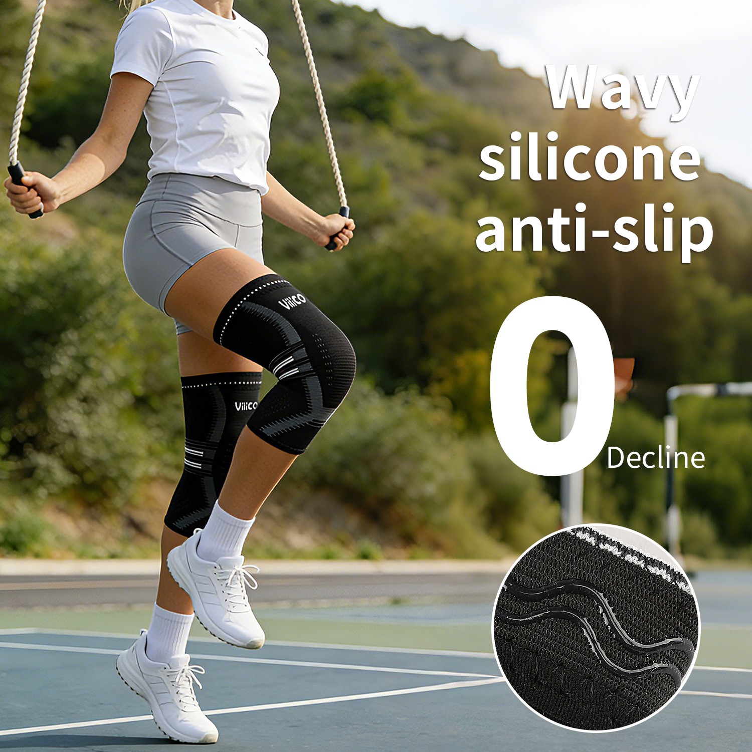 1PCS Knee Brace for Women & Me - огляд і ціна Compression Knee Sleeve