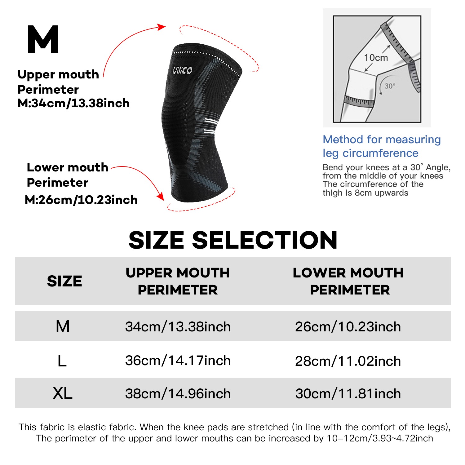 1PCS Knee Brace for Women & Me - огляд і ціна Compression Knee Sleeve