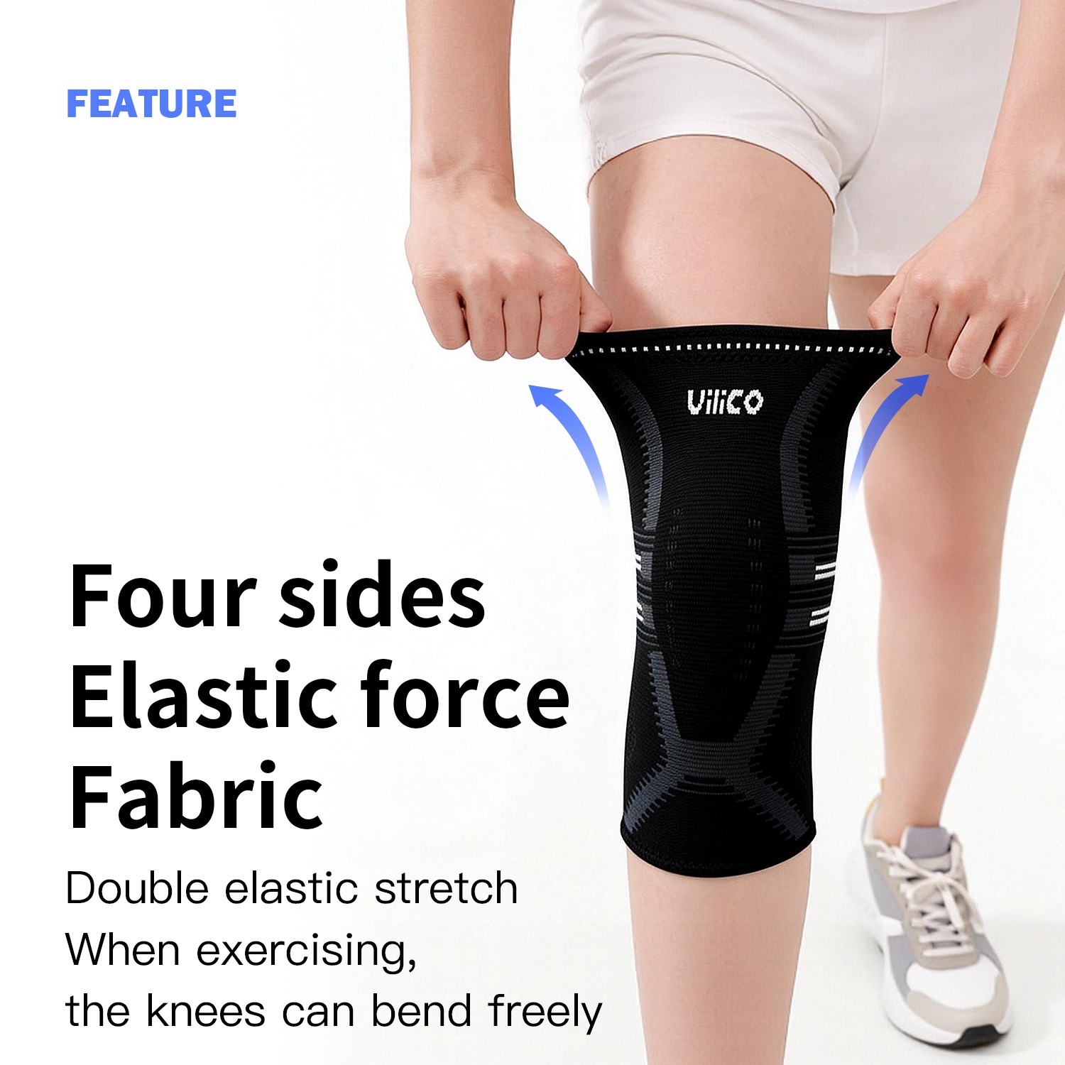 1PCS Knee Brace for Women & Me - огляд і ціна Compression Knee Sleeve