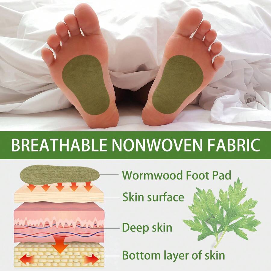 12-60PCS Detox Foot Patches Fe - огляд і ціна Detox Foot Patch
