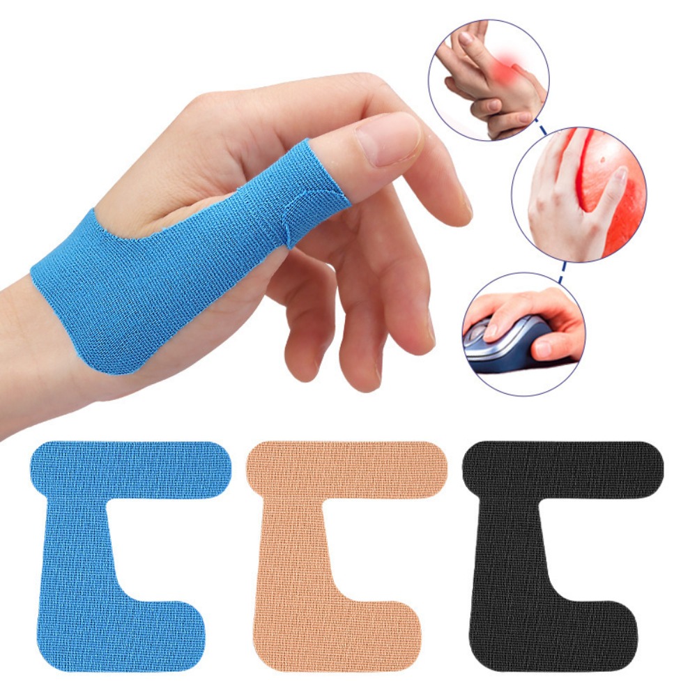 5Pcs Precut Thumb Support Tape - огляд і ціна Kinesiology Tape Sports