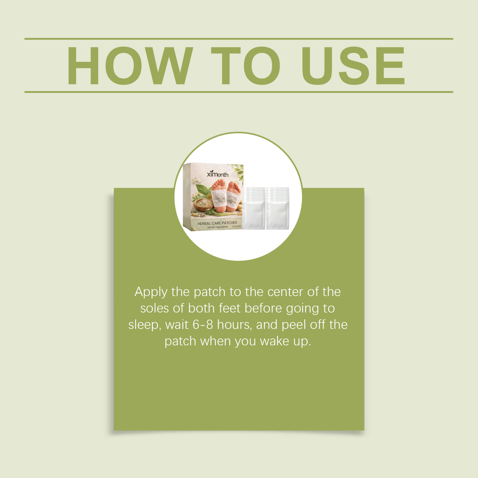 Natural Herbal Detox Foot Patc - огляд і ціна Detox Foot Patch