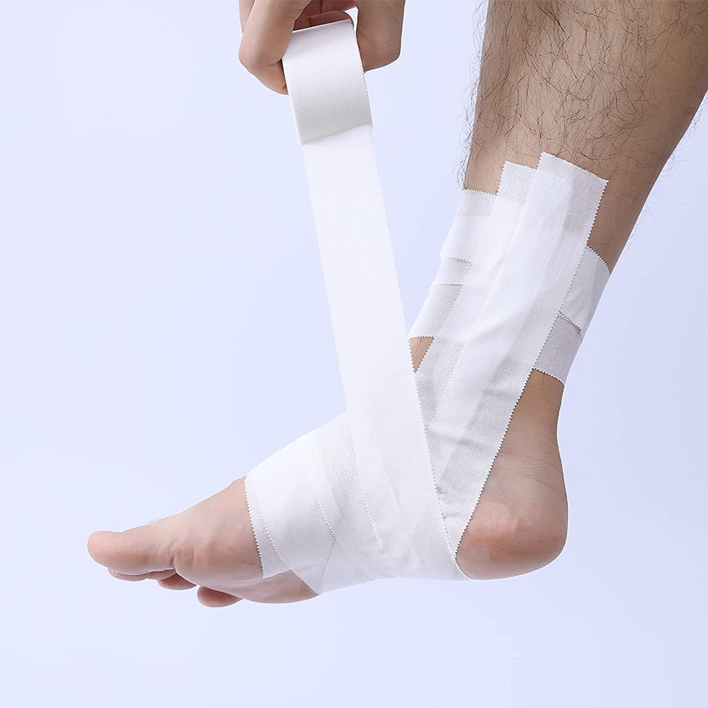 4 Roll White Self-Adhesive kin - огляд і ціна Kinesiology Tape Sports