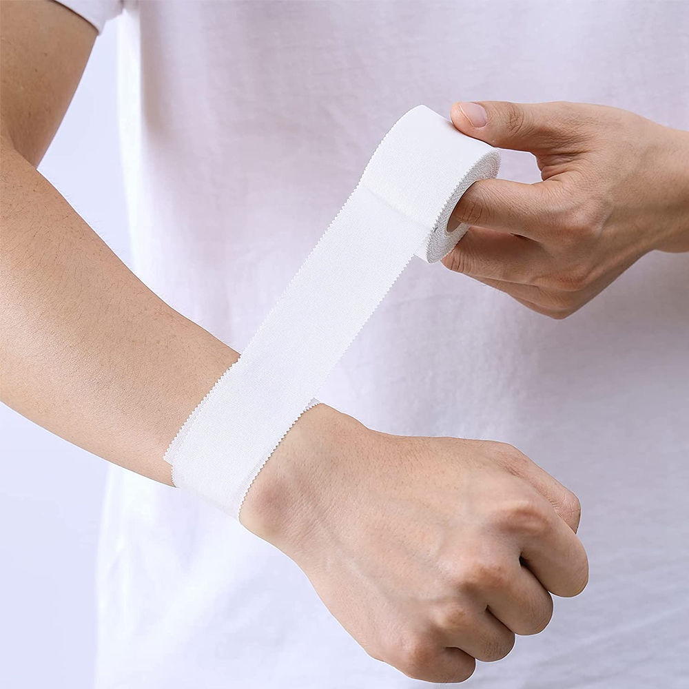 4 Roll White Self-Adhesive kin - огляд і ціна Kinesiology Tape Sports